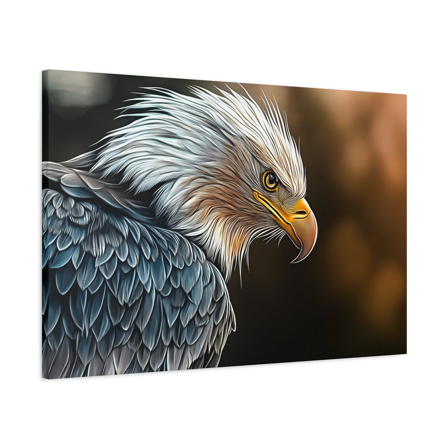 Eagle Art Canvas - Majestic Wildlife Wall Decor