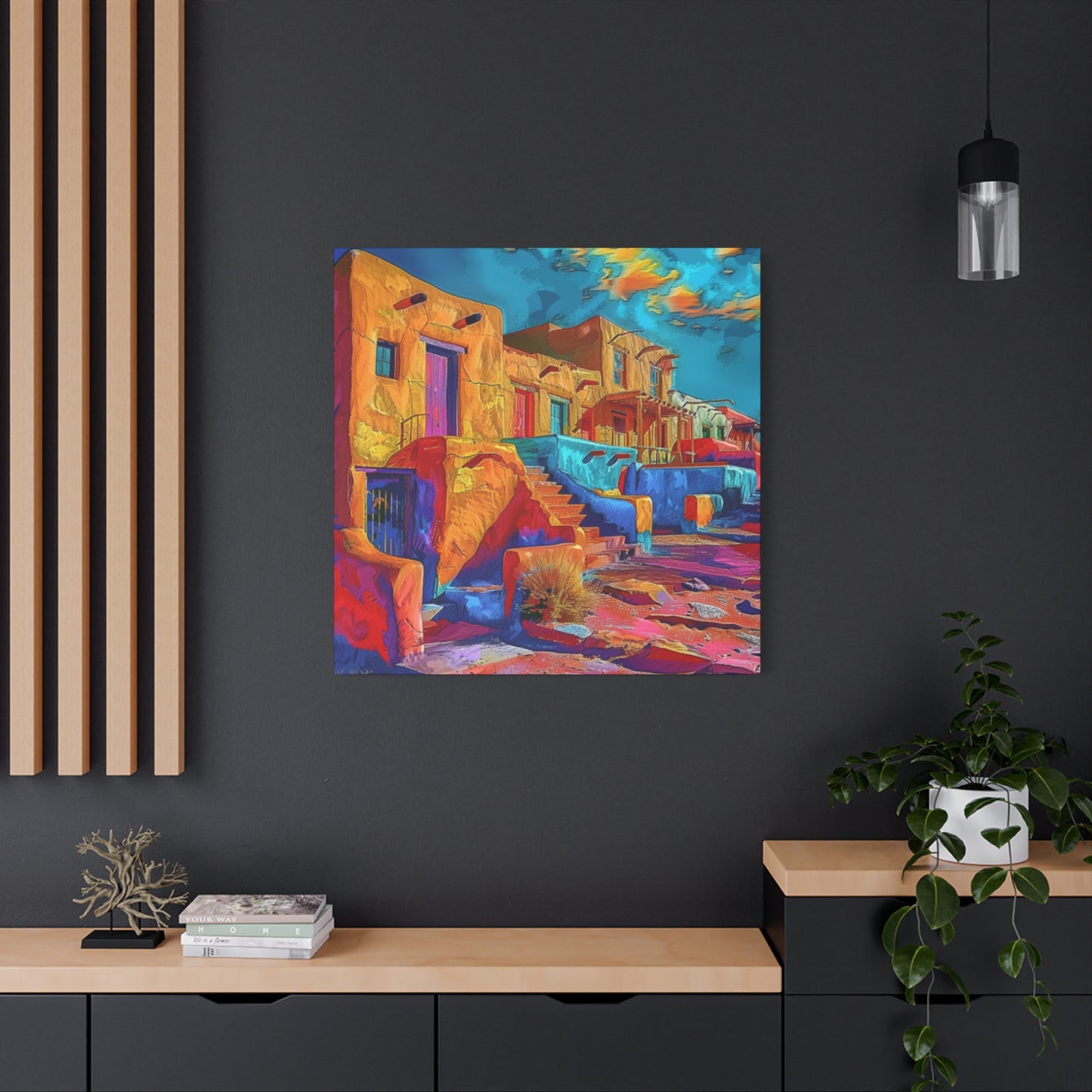 Canvas Print - FR St Mex Village