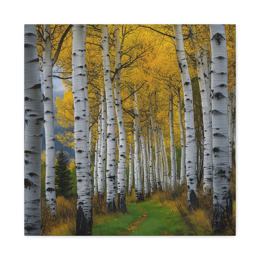 Canvas Print - Colorado Aspen V2
