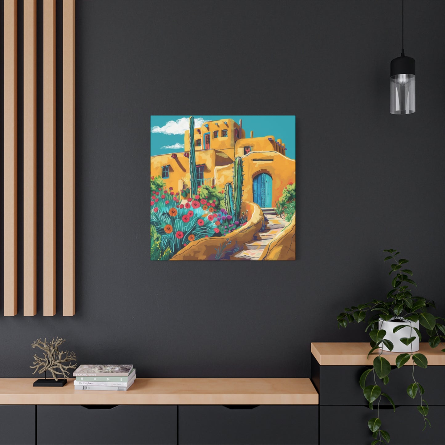Canvas Print - Pueblo Village 101
