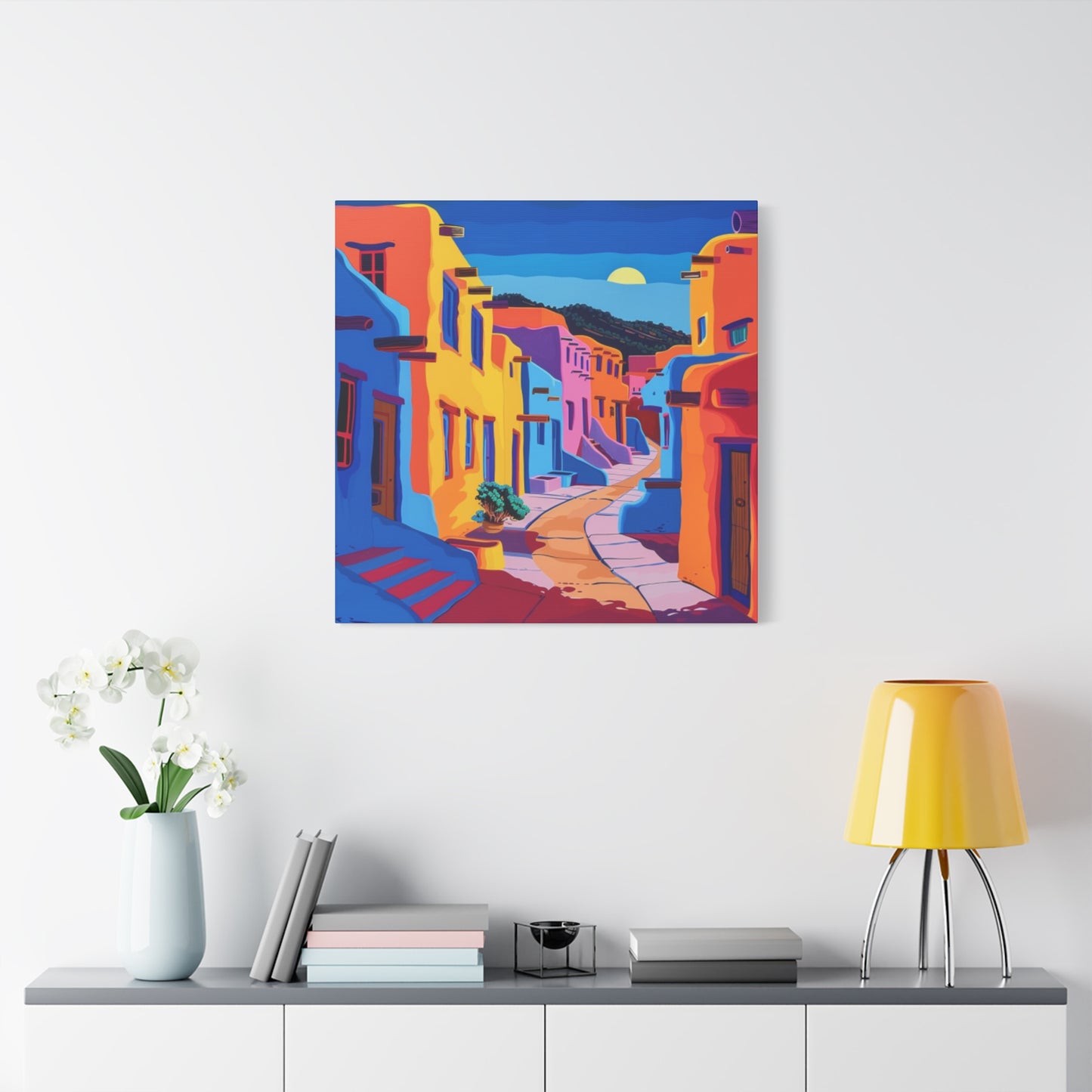 Canvas Wall Art - Santa Fe Street 405