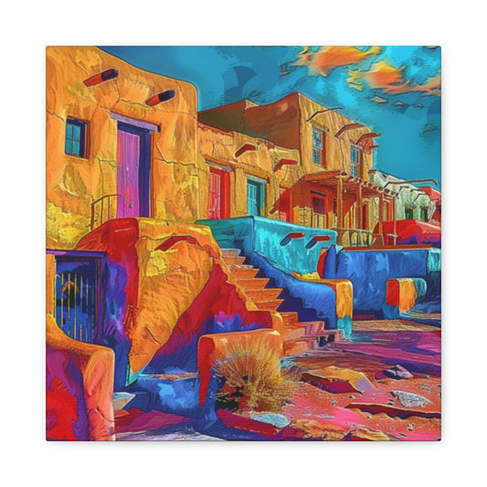 Canvas Print - FR St Mex Village