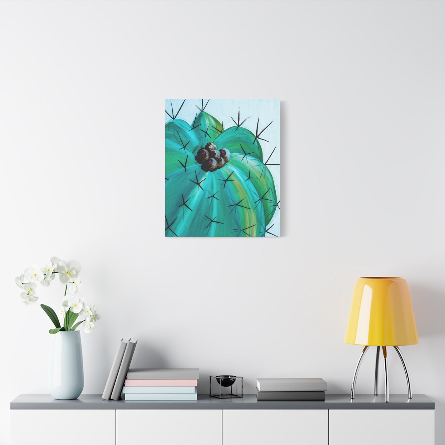 Canvas Print - Barrel Cactus Two