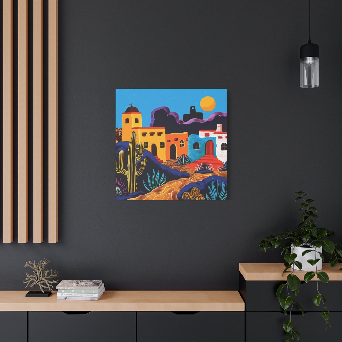 Canvas Wall Art - Bold Street 22 Santa Fe