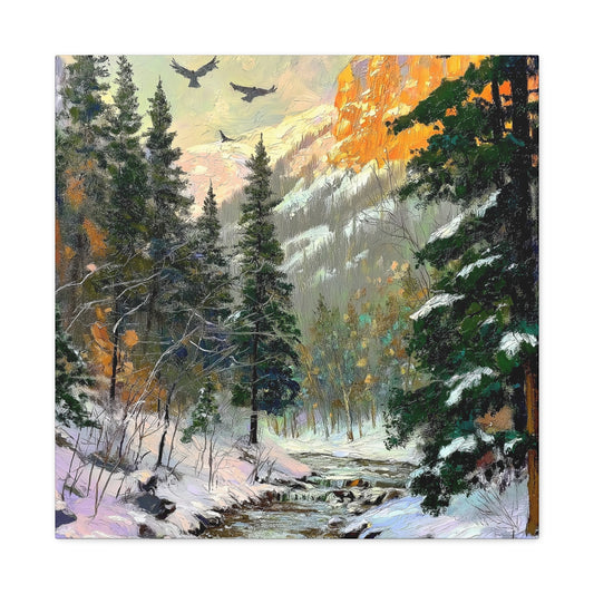 Rockies Winter Creek Seven