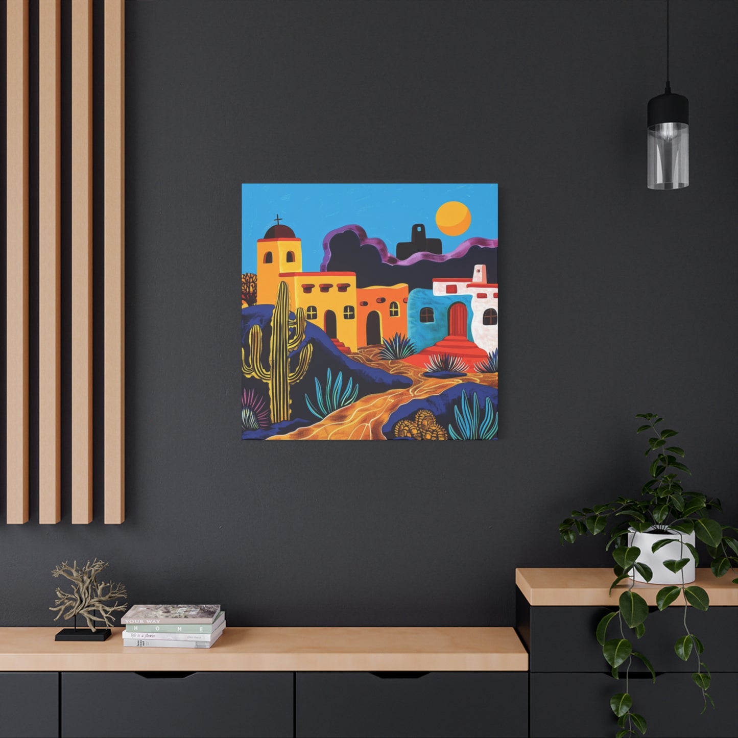 Canvas Wall Art - Bold Street 22 Santa Fe