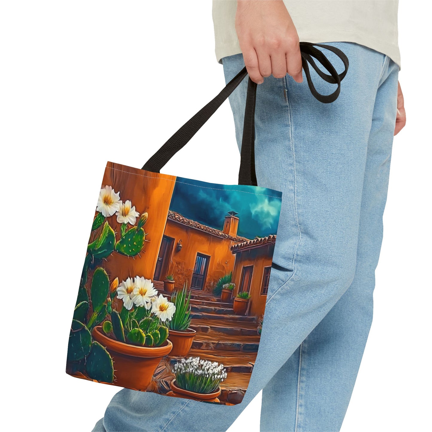 Vibrant Floral Tote Bag, Flower Print Satchel, Eco-Friendly Shopping Bag, Travel Companion, Unique Gift for Nature Lovers