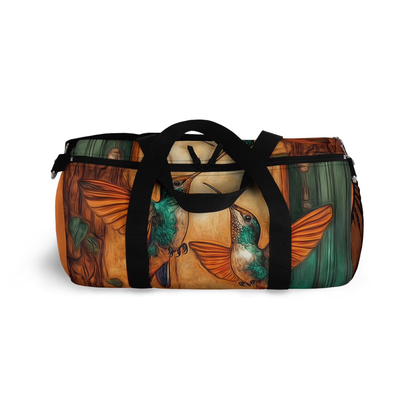 Colorful Hummingbird Duffel Bag - Perfect for Gym, Travel, Weekend Getaways, Nature Lovers, and Gift Ideas