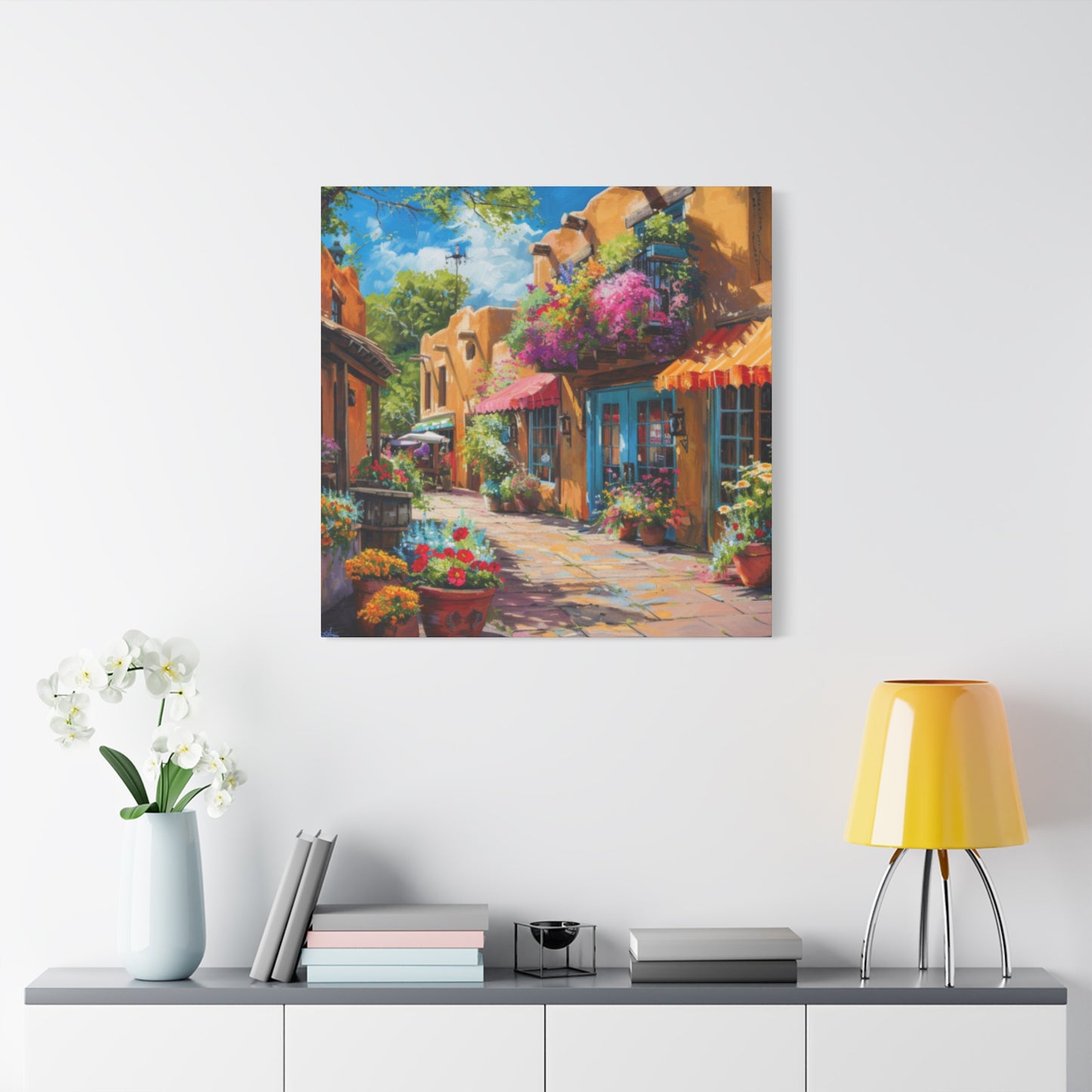 Canvas Print Santa Fe Street
