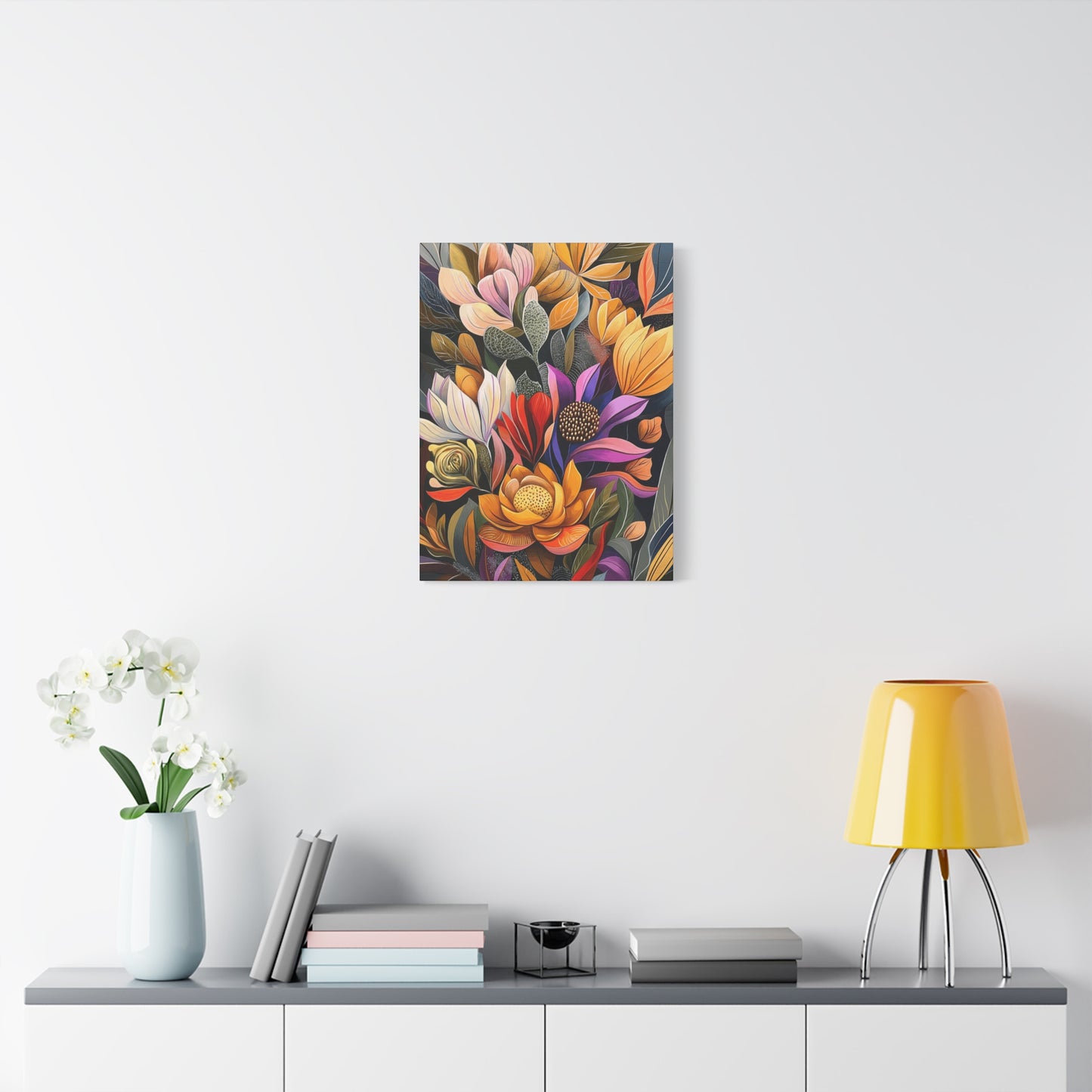 Canvas Art - Amazing Brilliant Flowers