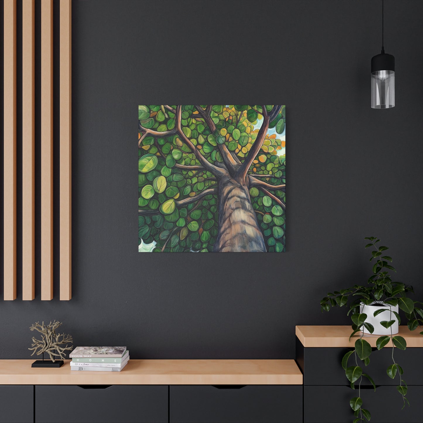 Canvas Print - Amazing Tree #4, Stretched Matte 1 25"