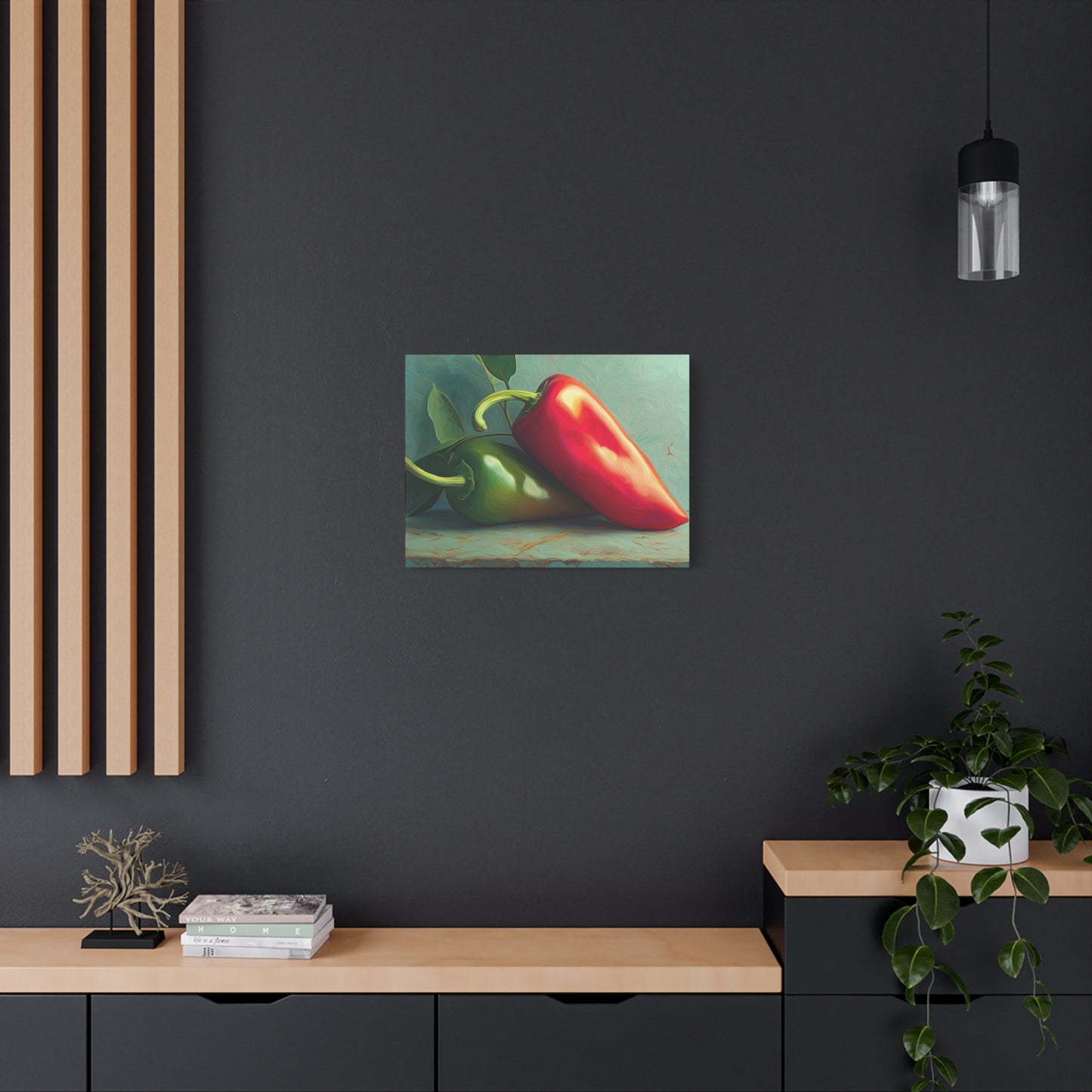 Canvas Print Fashionable Chili Q2