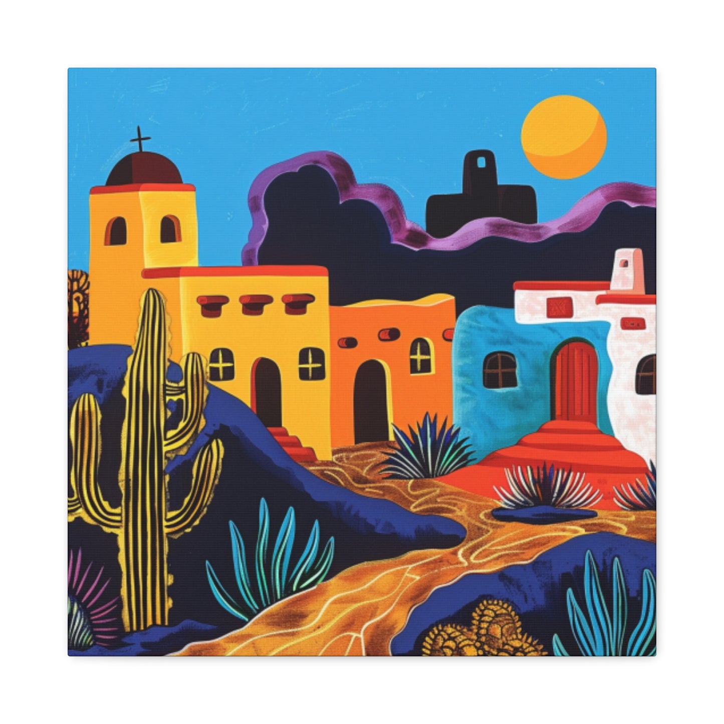 Canvas Wall Art - Bold Street 22 Santa Fe