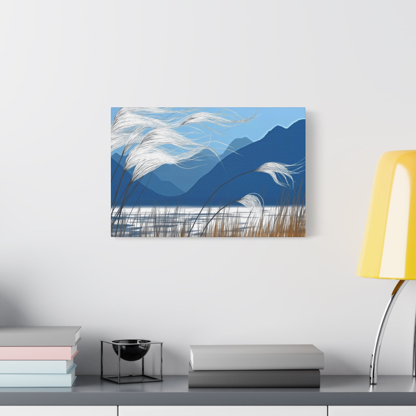 Canvas Wall Art - Blue Mountain Breeze
