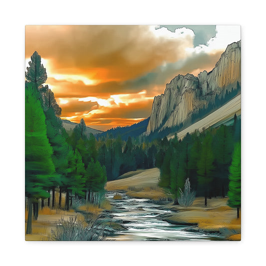 Rocky Mountain Bold Sky