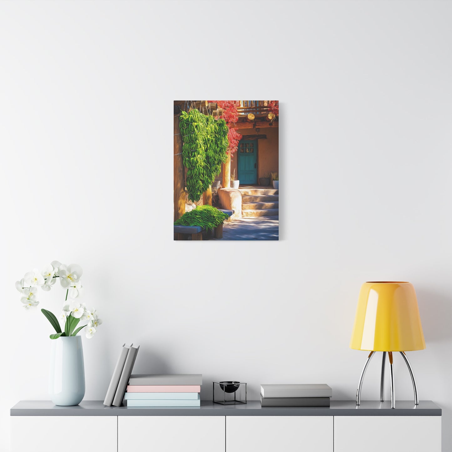 Canvas Wall Art - Green Green Chile Gem
