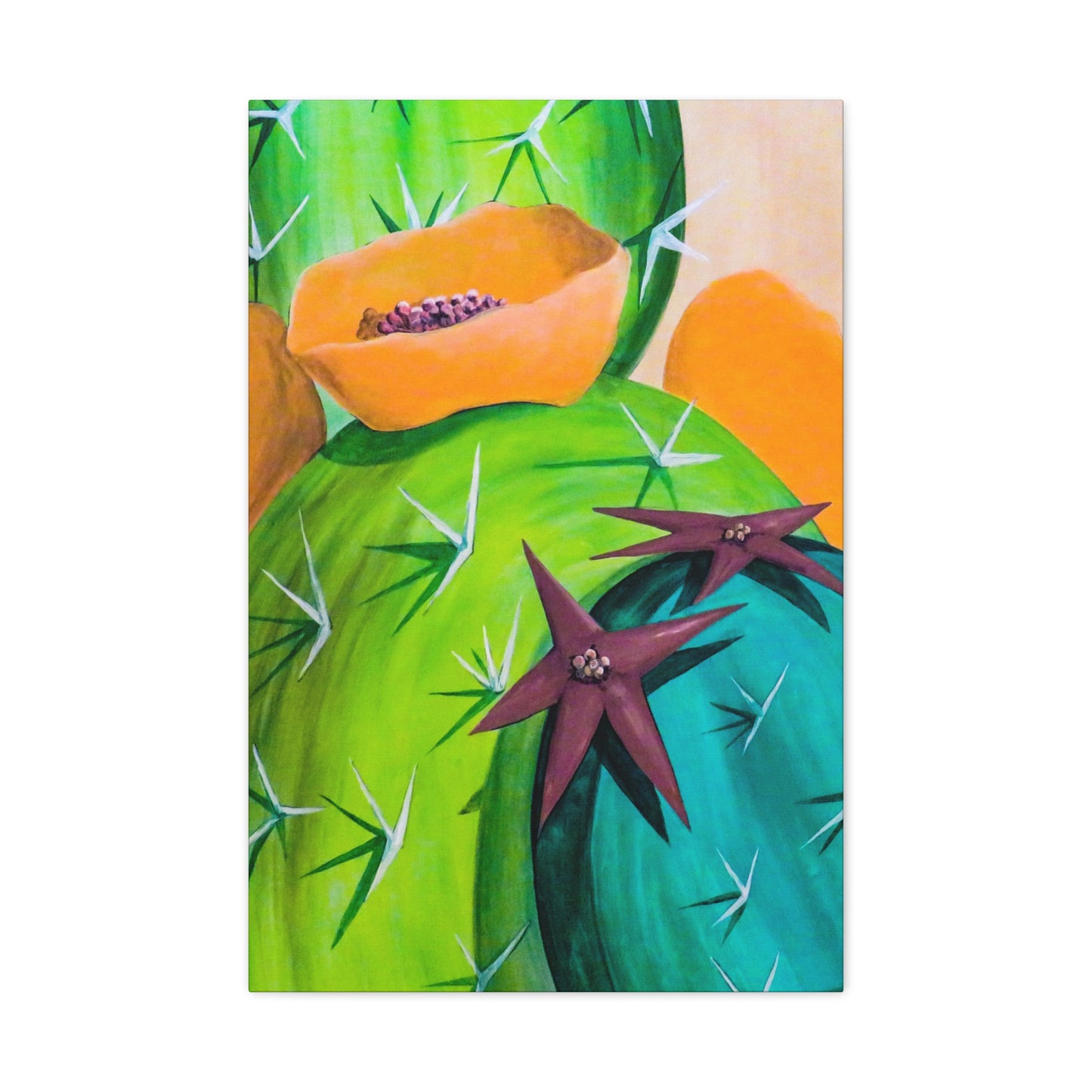 Canvas Print - Cacti Stars Glory