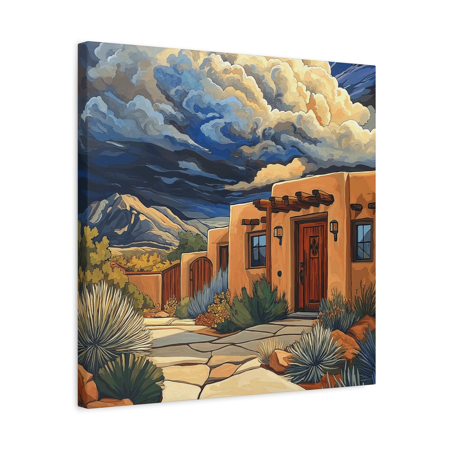 Southwestern Landscape Canvas Art - Stretched Wall Decor