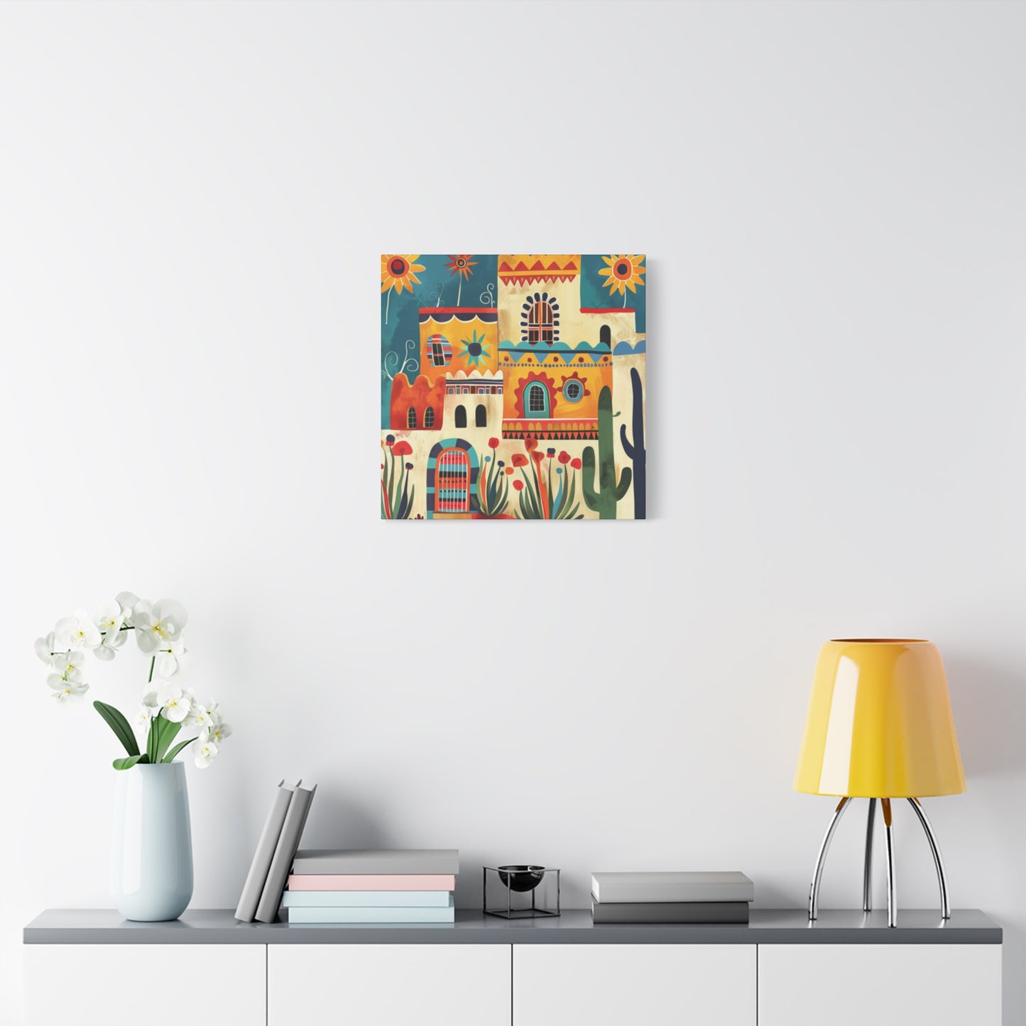 Canvas Wall Art - SF Pueblo 222