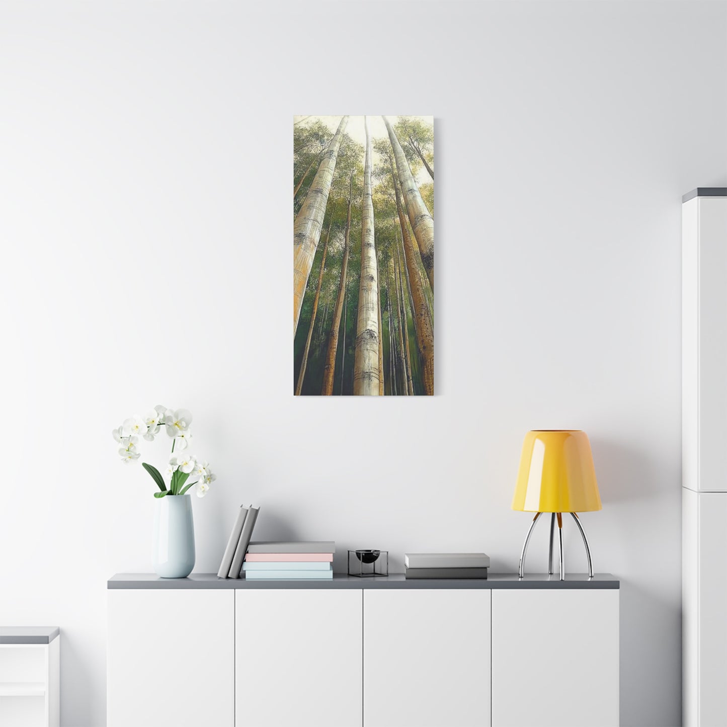 Canvas Art - Tall Aspens