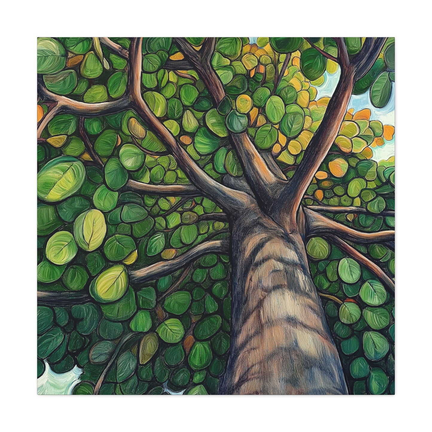Canvas Print - Amazing Tree #4, Stretched Matte 1 25"