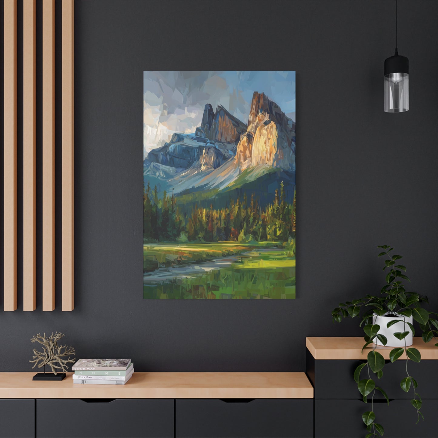 Canvas Print - Rockies Beauty #3