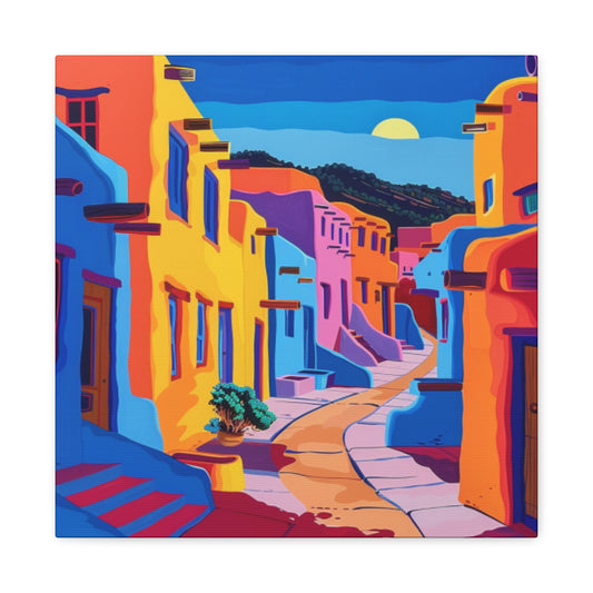 Canvas Wall Art - Santa Fe Street 405