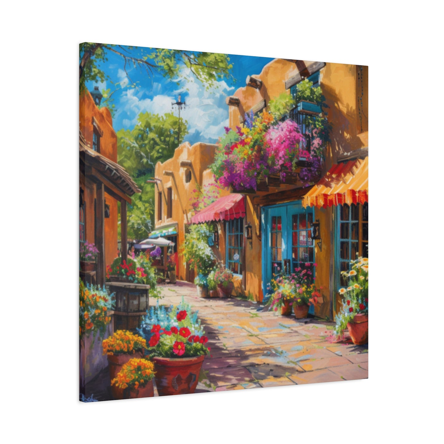 Canvas Print Santa Fe Street