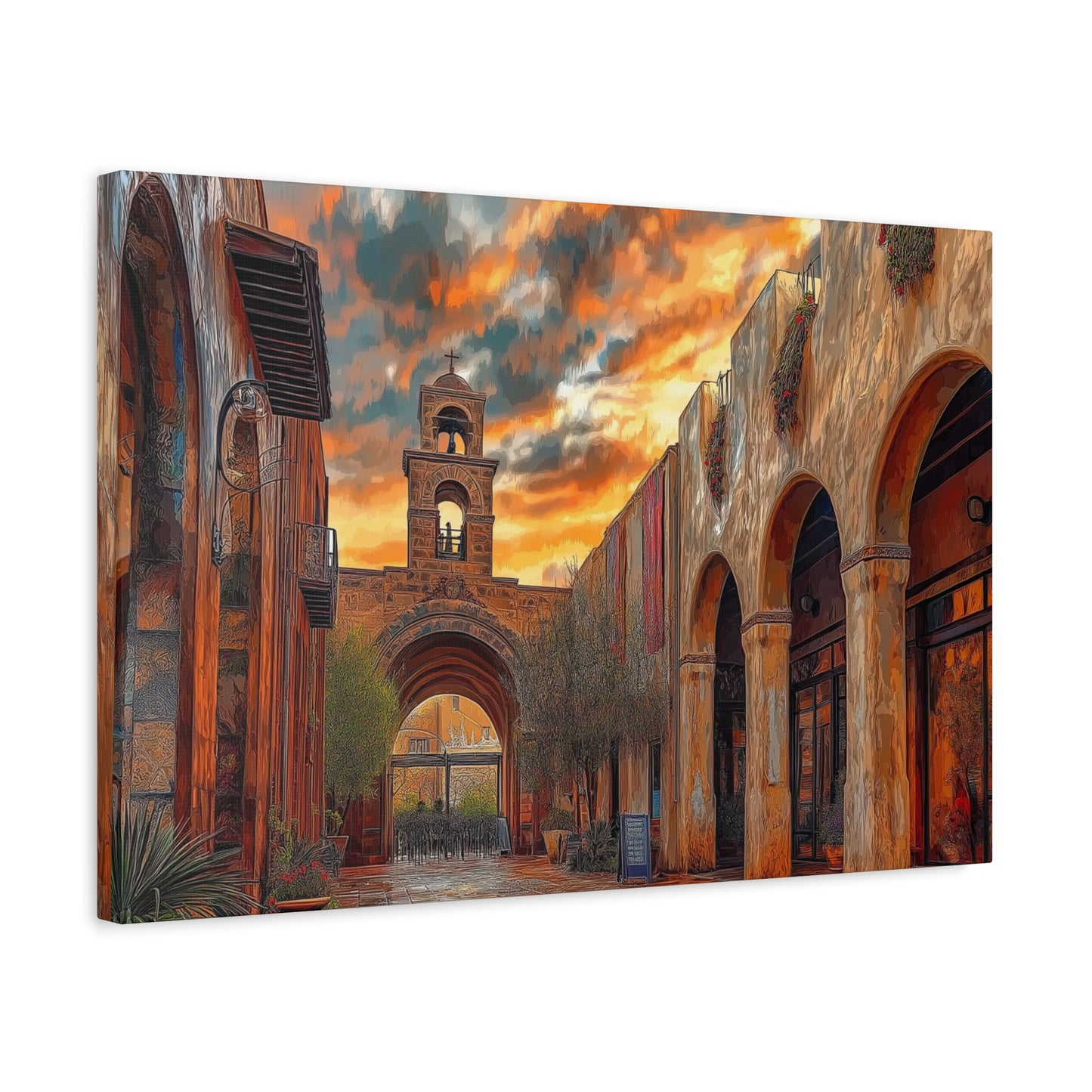 Canvas Print Central View NM