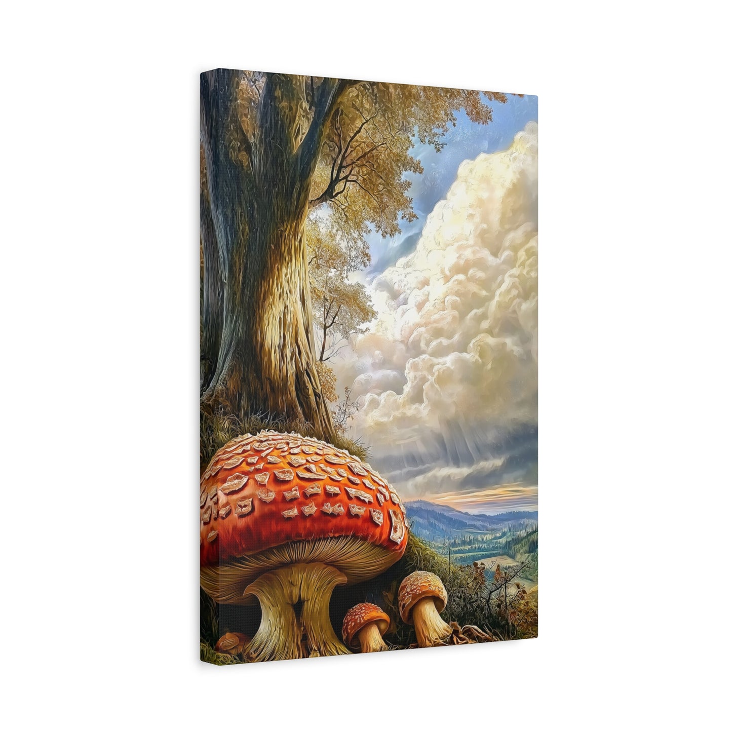 Canvas Print - Giant Red Mushroom in Rockies