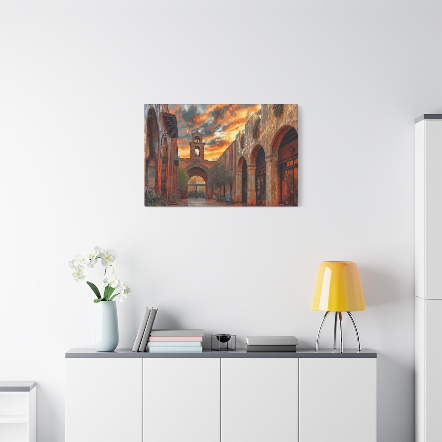 Canvas Print Central View NM