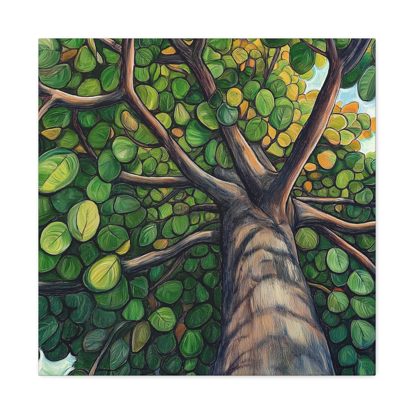 Canvas Print - Amazing Tree #4, Stretched Matte 1 25"