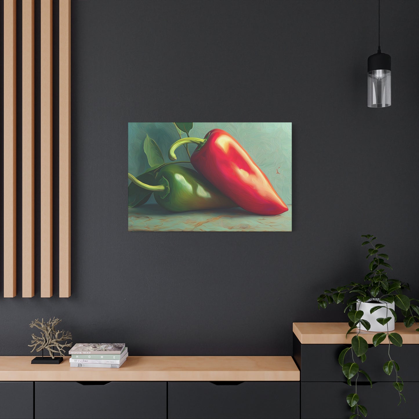 Canvas Print Fashionable Chili Q2