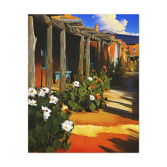 Canvas Wall Art - NM Village 505 Zia