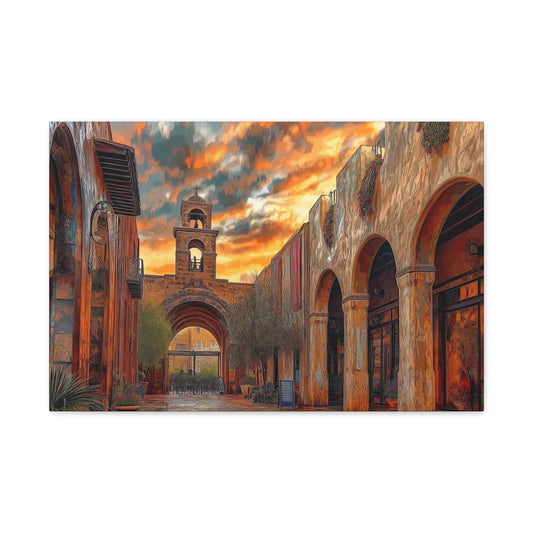 Canvas Print Central View NM