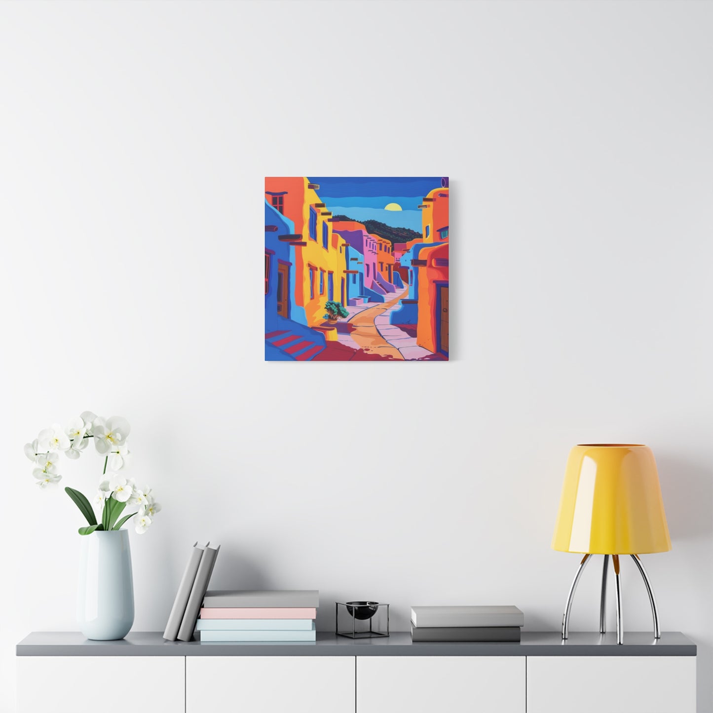 Canvas Wall Art - Santa Fe Street 405