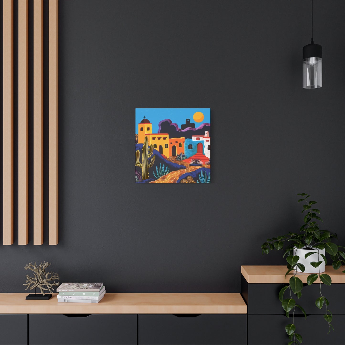 Canvas Wall Art - Bold Street 22 Santa Fe
