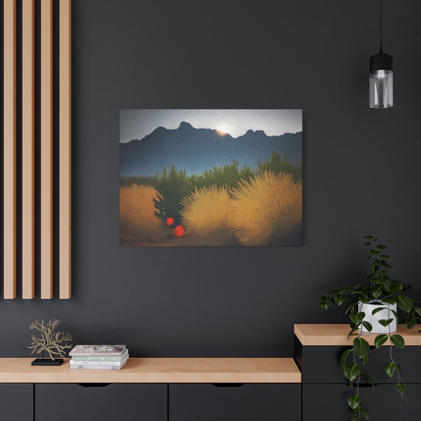 Canvas Wall Art - Organ Mountains New Mexico 1