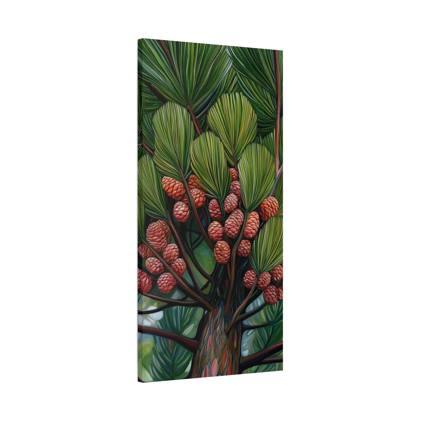 Canvas Wall Art - Tall Pine Tree