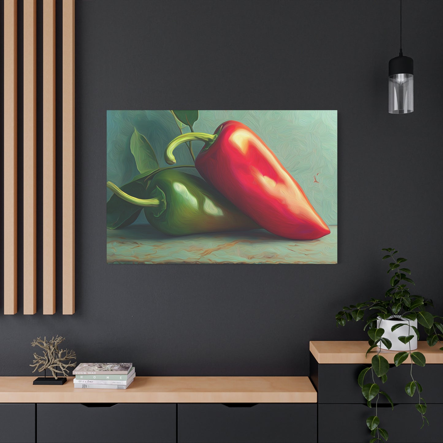 Canvas Print Fashionable Chili Q2