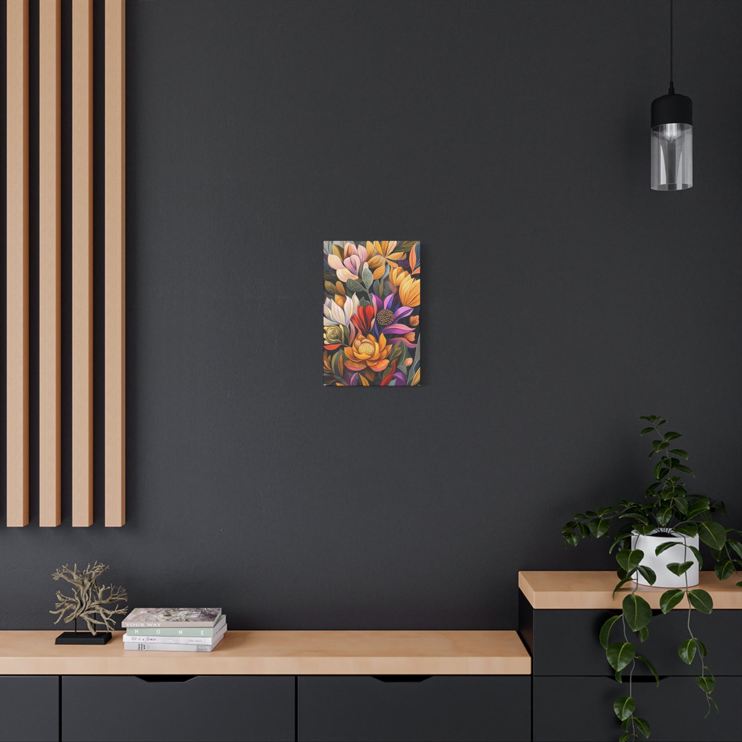Canvas Art - Amazing Brilliant Flowers