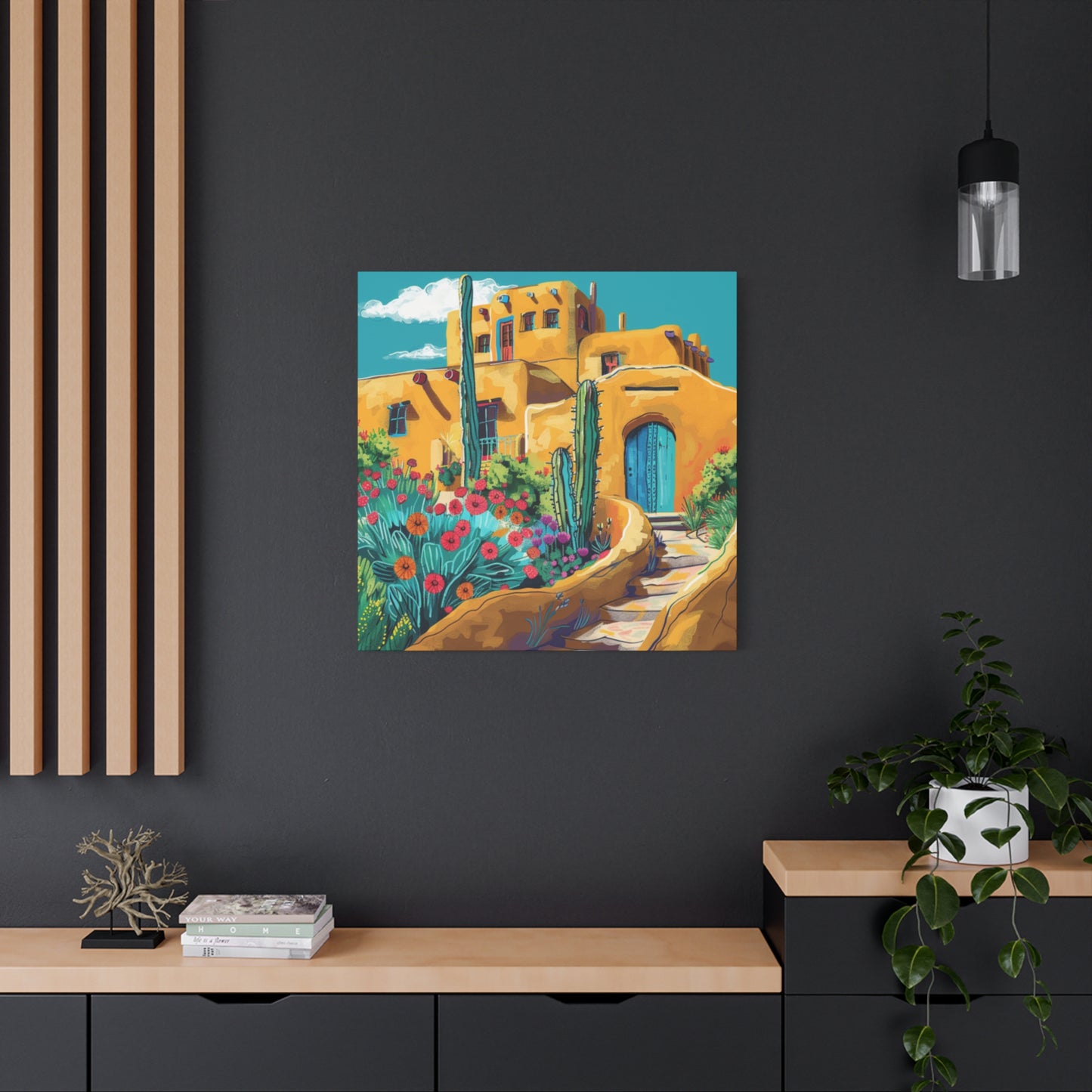 Canvas Print - Pueblo Village 101
