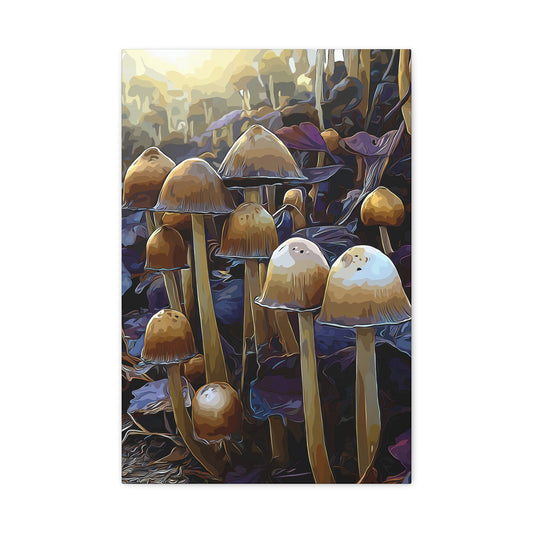 Canvas Print Purple Shades MR 2