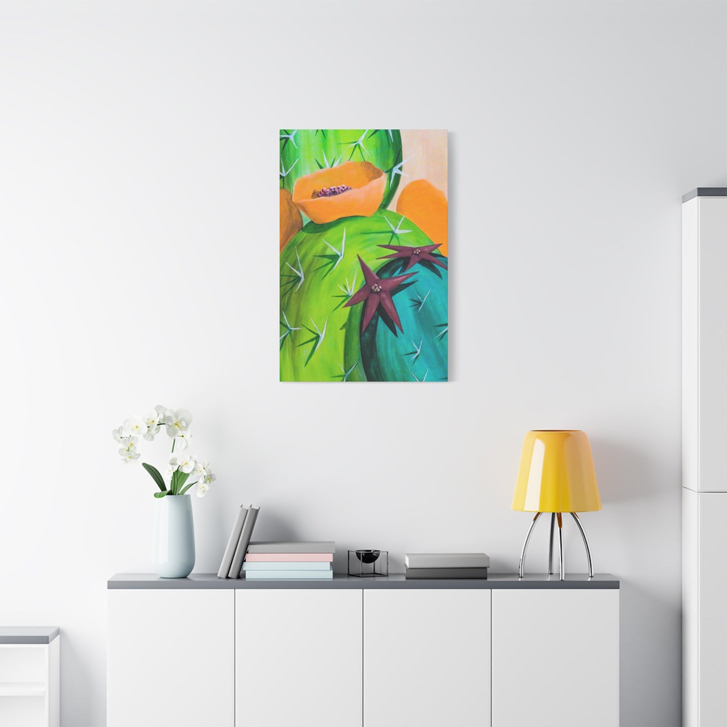 Canvas Print - Cacti Stars Glory