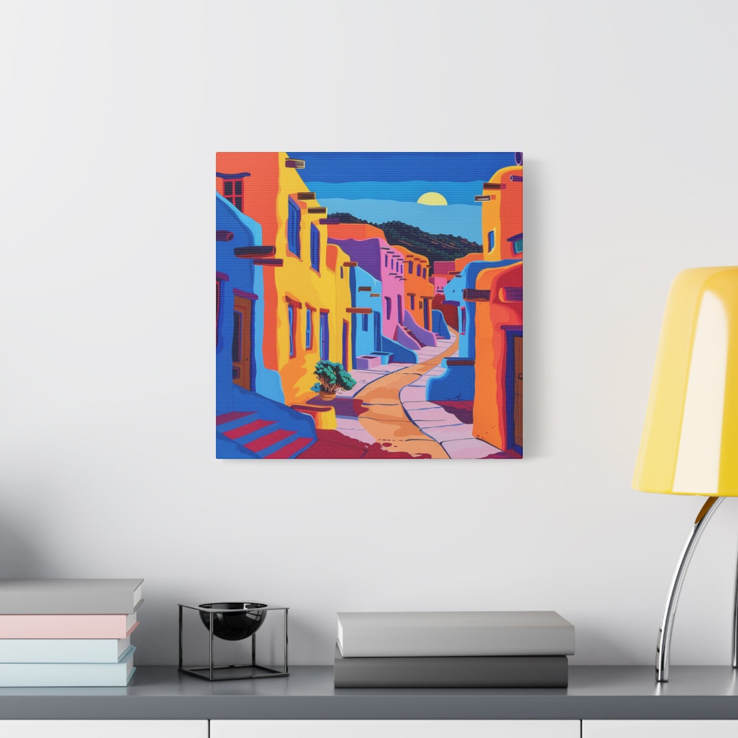 Canvas Wall Art - Santa Fe Street 405