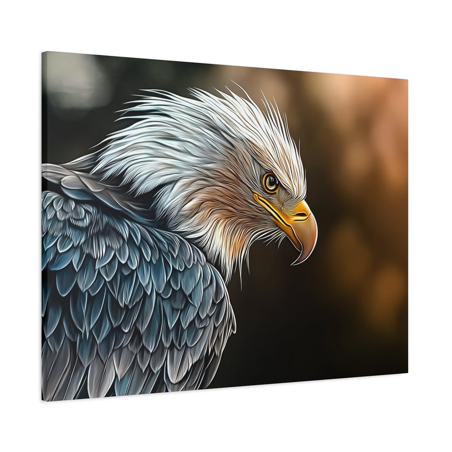 Eagle Art Canvas - Majestic Wildlife Wall Decor