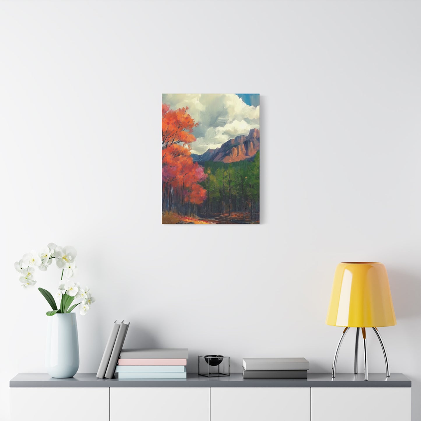 Canvas Print - Rocky Mountain Glorious Trees