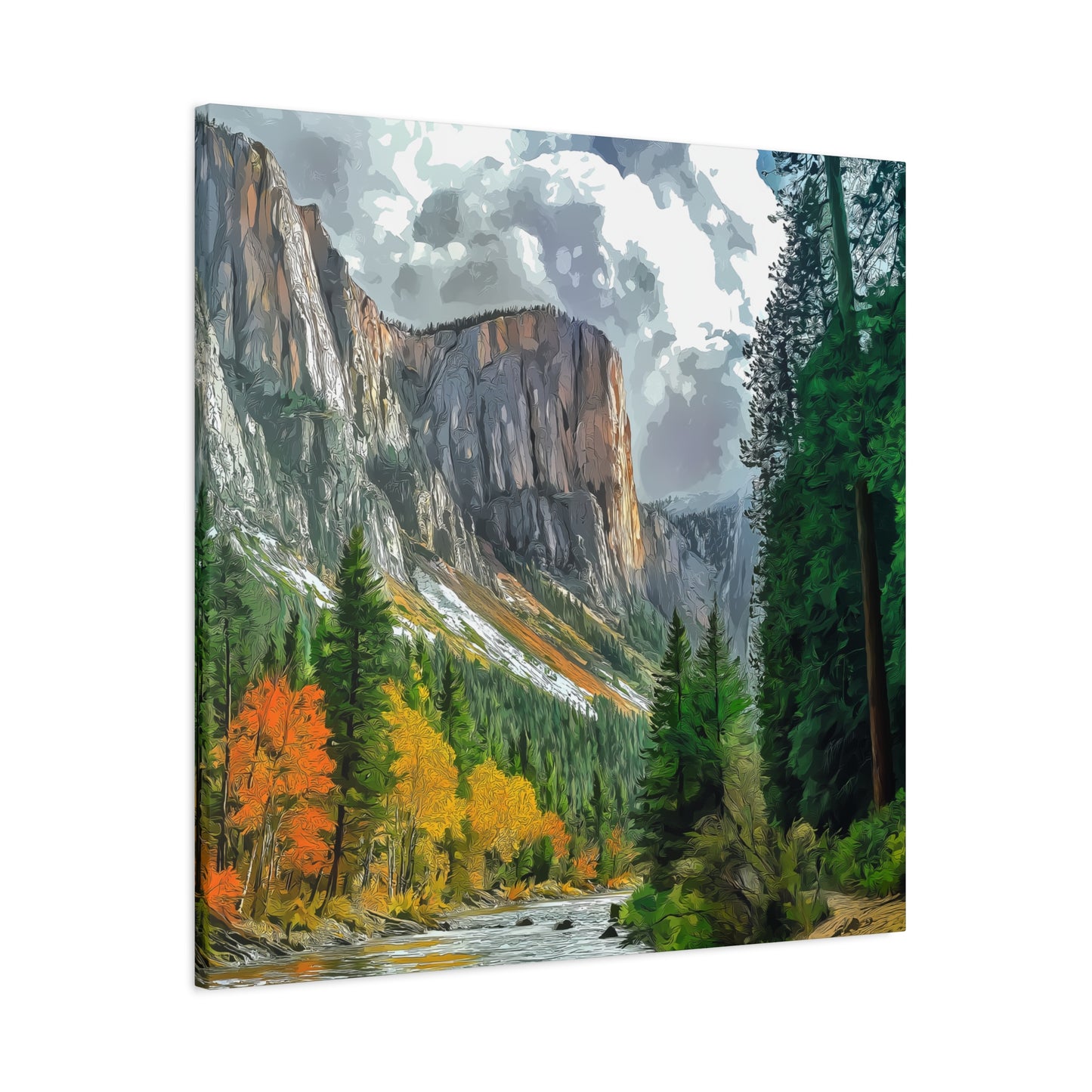 Rocky Mountains Colorful Vision