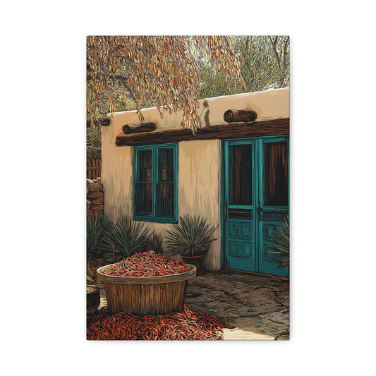 Canvas Print Rural NM Casa