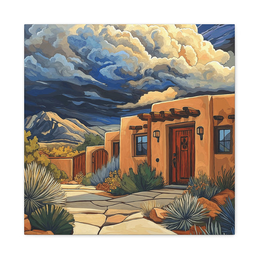 Southwestern Landscape Canvas Art - Stretched Wall Decor
